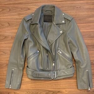 All Saints Women's Leather Jacket